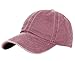 Glamorstar Classic Unisex Baseball Cap Adjustable Washed Dyed Cotton Ball Hat