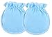 Adeimoo Baby Cotton Gloves Autumn Newborn Infant Toddler No Scratch Mittens for 0-3 months (6 pair A)