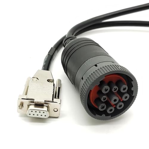 J1939 Deutsch 9Pin Connector to DB9 Female CAN Cable,DB9 to J1939 CAN Bus Diagnostic Adapter Cable for Heavy Duty Vehicles 1Meter at Amazon