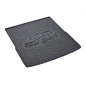 Precies passende kofferbakmat geschikt voor VW Passat B7 Variant/Combi vanaf 2011 ideaal aangepast zwart kofferbakmat…