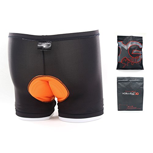 Xcellent Global 3D Padded Men's Bicycle Cycling Underwear Shorts Underpants - FS001XXL