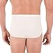 Cottonique Men's Hipster Brief (X-Large) Ivory