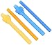 Munchkin® Click Lock™ Replacement Straws, Blue/Purple, 4-Count (Packaging May Vary)