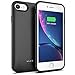 Lonlif Battery Case for iPhone 7/8, 4000mAh Portable Protective Charging Case Compatible with iPhone 7/8 (4.7 inch) Rechargeable Extended Battery Charger Case (Black)