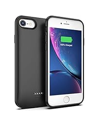 Funda de batería para iPhone 7 8, 4000 mAh, funda de carga protectora portátil, compatible con iPhone 7 8 (4,7 pulgadas) recargable y con cargador de batería extendido