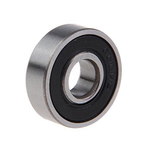 Generic 8Pcs 608RS Carbon Steel Colorful Rubber Cap Bearings, Skateboards Inline Skate Rollerblade Etc 8x22x7mm Skate Bearings Set - Thumbnail 2