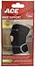 ACE Brand Adjustable Compression Knee Support, Moderate Support for Weak, Sore or Injured Joints, One Size Fits Most