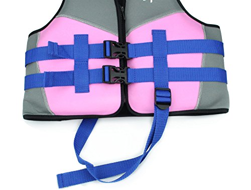 Child Buoyancy Aid swim vest - (2018 New Design) Kids Neoprene Swim Jacket, Suitable for 7 To 8 Years Old the water sports