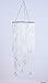 FlavorThings 2 Tiers Clear Beaded Hanging Chandelier Light Fixture W8.5 X H20.5 Great idea for Wedding Chandeliers Centerpieces Decorations and Any Event Party Home Decor (Clear Non-Iridescent)