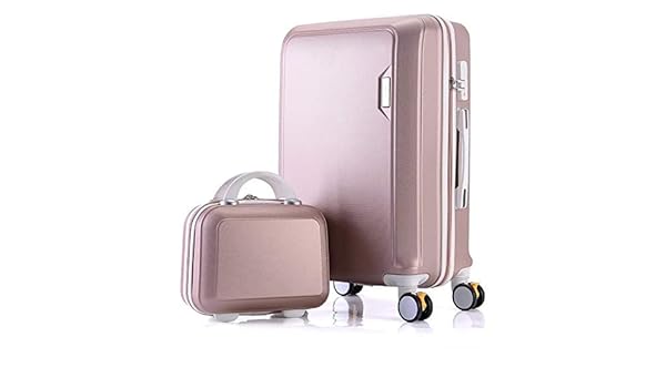 it rose gold cabin suitcase