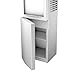 Honeywell HWB1052S2 38-Inch Cabinet Freestanding Hot and Cold Water Dispenser with Stainless Steel Tank to help improve water taste, Back Handle for EASIER HANDLING, Silver