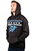 Ultra Game NBA Official Men’s Super Soft Midtown Hoodie Pullover Sweatshirt - Unisex, Oklahoma City Thunder, Black, Large