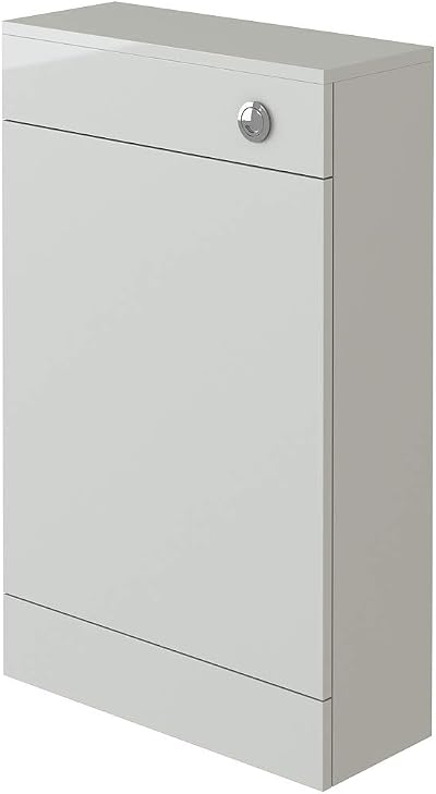 VeeBath Sphinx Sobek Back to Wall Toilet Unit 500x200mm High Gloss White