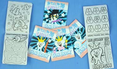 ~ 72 ~ Dental Mini Fun & Game Books ~ 2.5