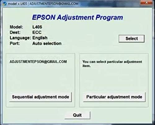 epson l405 app