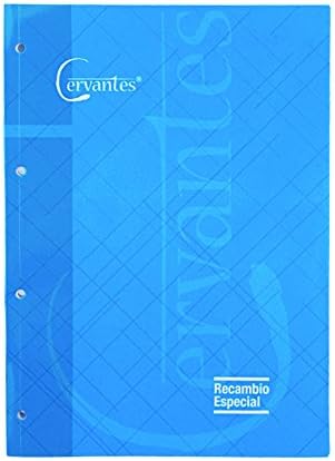 Cervantes PB235 – 04 – Replacement 4 Holes Notebook, 80 Sheets, A4