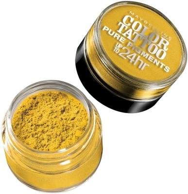 Maybelline Color Tattoo Pure Pigments Eye Shadow - Wild Gold (Pack of 2)