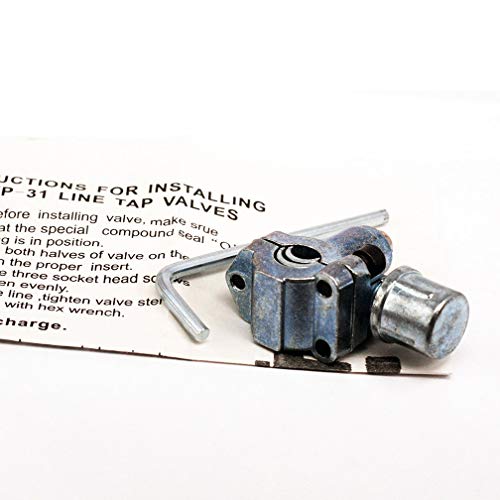 BPV31 BPV-31 Bullet Piercing Valve 3 in 1 Access Replacement Part for Air Conditioners HVAC - Thumbnail 4