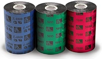 Zebra gs B 1810 Zebra Consumables 5095 Resin Ribbon 110mm X 74m 4 3 X Zebra E C Zebra Resin Ribbon C E A gs Amazon Ca Electronics
