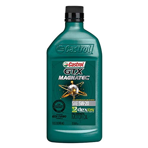 Castrol 6007 GTX MAGNATEC 5W-20 Full Synthetic Motor Oil, 1 Quart, 6 Pack