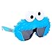 Sun-Staches Cookie Monster Official Lil’ Characters Sesame Street Sunglasses Costume Accessory, UV400 Protection, Sweet Blue Mask, One Size Fits Most Kids