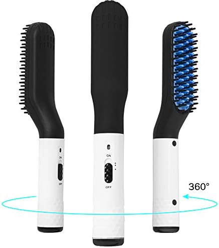 Beard Straightening Comb,Beard Straightener for Men,Beard Combs for Men, Gifts for Men Boyfriend Birthday Christmas