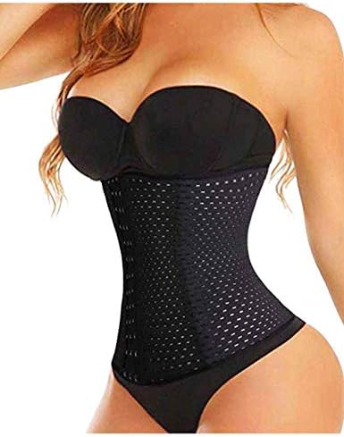 TINGLU Waist Trainer Corset Breathable and Invisible Waist Shaper Training Waist Cincher for Women Tummy Control
