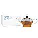 Teabox Neo Teapot (Borosilicate glass teapot, Stainless Steel Infuser, 16 fl oz)