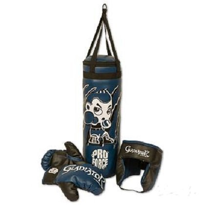 Proforce Kids Boxing Set-Bag, Head gear, Gloves