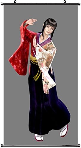 Cg Japanese Clothes Kimono Transparent Png Virtua Fighter HD Wall Scroll Poster 24x45 inches