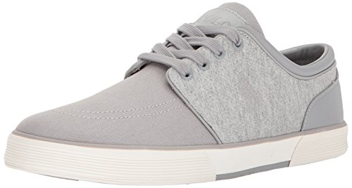 Polo Ralph Lauren Mens Faxon Low Canvas Jrsy Hthr Sneaker