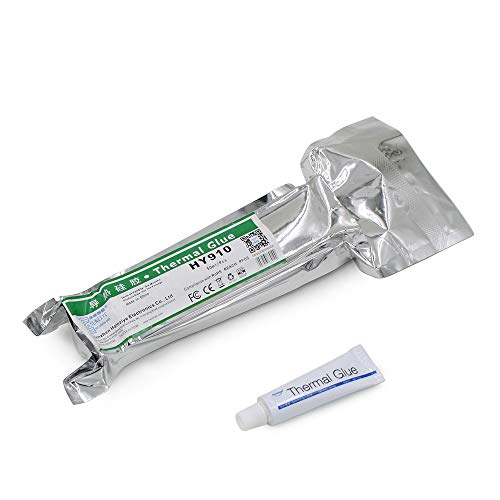 75g + 10g Thermal Conductive Silicone Plaster Viscous Adhesive Compound Cooling Glue For LED GPU Chipset Heatsink