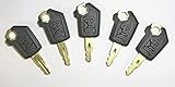 5 CAT Caterpillar Logo Heavy Equipment Keys ...