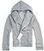 Men's Oblique Zipper Jacket Cosplay Costumes Hoodie II Coat