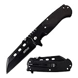 M tech USA Spring Assisted Knife Tactical Cleaver Blade