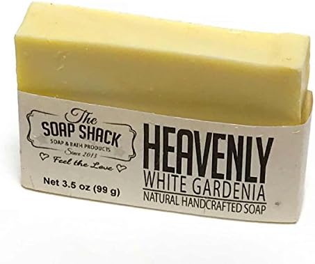 White Gardenia Soap-Handmade Soap-Cold Process Soap-Smells of White Gardenia blended with ylang and lily-By The Soap Shack