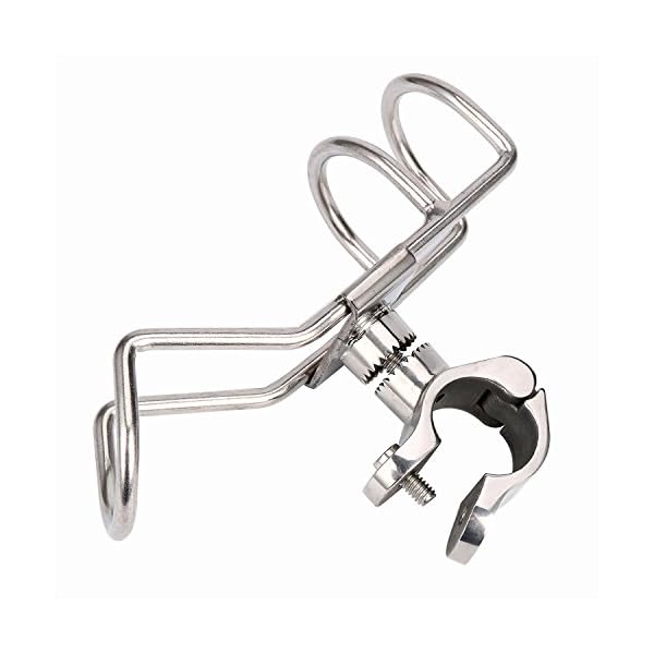 Amarine-made-Stainless-Rail-Mounted-Clamp-on-Rod-Holder-Double-Wire-Stainless-Steel-for-Fishing-Boat-Kayak