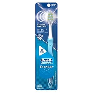 Image of Oral-B Pro-Health Pulsar Battery Powered Medium Bristles Toothbrush, 1 Count