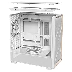 Antec Flux Wood White, 5 x PWM Fans