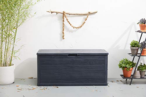 909 Outdoor Multifunktionale Gartenbox für draußen, Wetterfeste Auflagenbox für Garten, Balkon, Terrasse, Praktische… – Bild 3