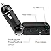 Ewin Bluetooth FM Transmitter, In-Car Bluetooth Receiver, FM Radio Stereo Adapter, Car MP3 Player, Car Charger with Handsfree Calling and Dual USB Charging Ports Up to 2A (FM Transmitter)