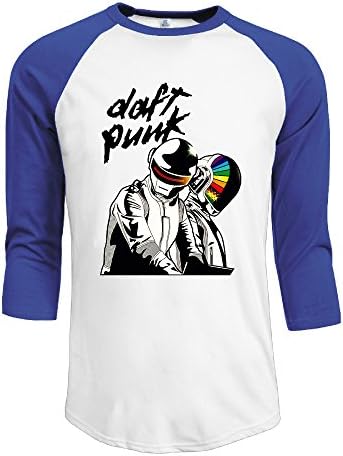 Men's Daft Punk Wallpaper Baseball Tee Classical Baseball Jerseys