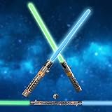 FUN LITTLE TOYS LED Light Saber Laser Sword FX Lightsaber Fighters Galaxy Warriors