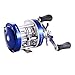 Isafish Baitcasting Reels Conventional Inshore and Offshore Saltwater and Freshwater Fishing Reels Baitcaster Blue Color