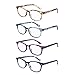 EYEGUARD Reading Glasses 4 Pack Quality Fashion colorful Readers for women