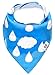 Bandana Bib 4 Pack - Cute Animals Unisex Bandana Bibs for Baby Boys and Girls - Baby Gift Set