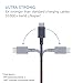 Native Union Belt Cable USB-C to USB-A - 4ft Ultra-Strong Charging Cable with Leather Strap Compatible with Samsung Galaxy Z Flip 3, Z Fold 3, iPad Pro, iPad Air 5, iPad mini 2021 (Marine)