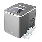 Euhomy Ice Maker Machine Countertop, 26 lbs/24H, 9