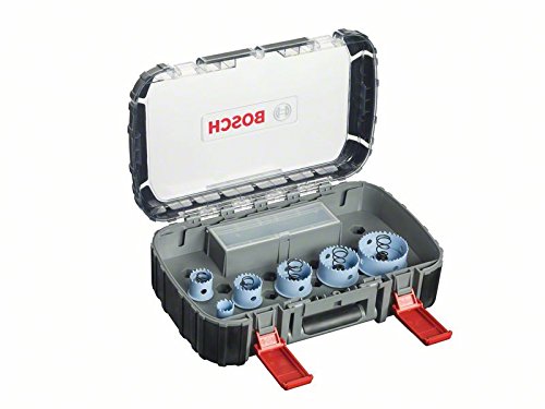 Bosch 2330097 Hole Saw Set, Black/Grey/Blue