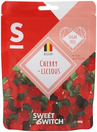 Sweet-Switch gummy candy, Cherry-licious, Sugar free, Gluten free ...